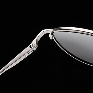 Aviation Metal Frame Polarized Sunglasses Men