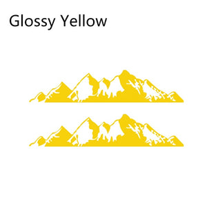 2Pcs Jeep Decal